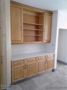 Bathroom vanity close-up