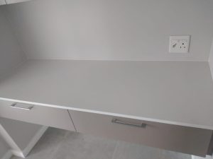 Kitchen countertop detail